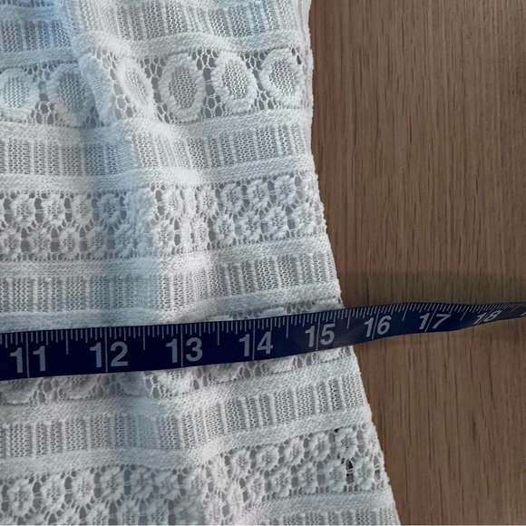 Womens Lilly Pulitzer Larina Shift Dress Size Small White Knit Lace Resort 1102 - Picture 15 of 15